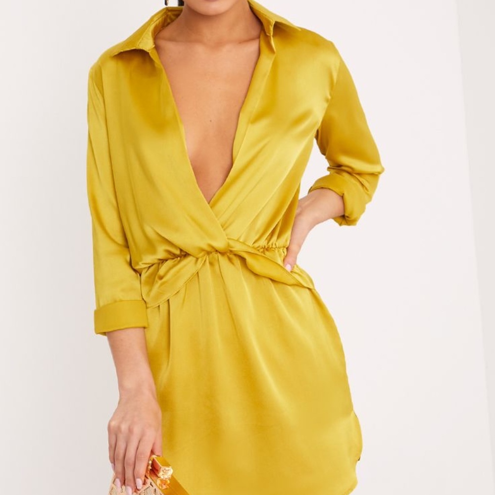 Pretty Little Thing Satin Dress